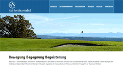 Desktop Screenshot of gc-bergkramerhof.de