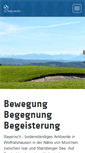Mobile Screenshot of gc-bergkramerhof.de