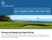 Tablet Screenshot of gc-bergkramerhof.de